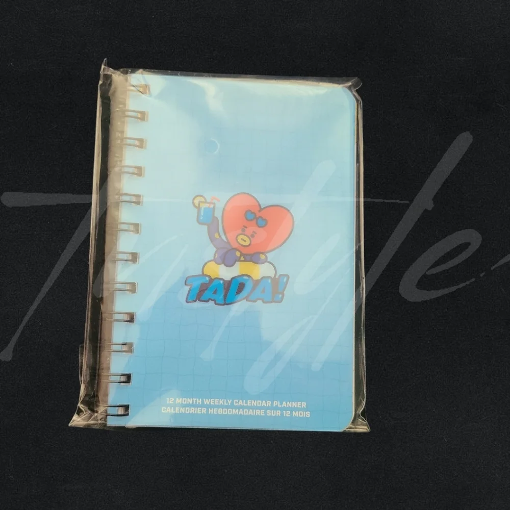 ⭐LTD QTY⭐ BT21 Undated Monthly/Weekly Planner - Tata